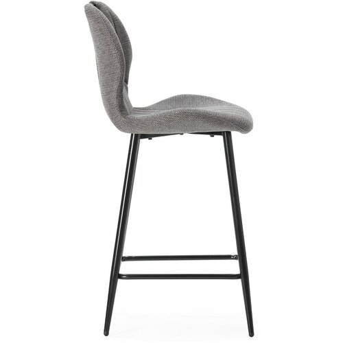 Marckeric Sivi barski stoli v kompletu 2 ks (vi&amp;scaron;ina sedeža 65 cm) Muli &amp;ndash; Slike
