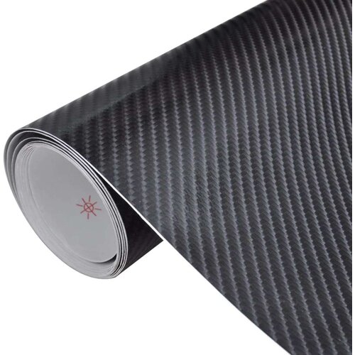 vidaXL Folija za automobil 4D crna 100 x 150 cm Cene