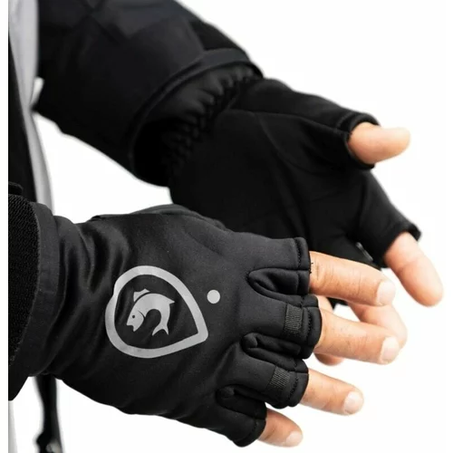 Adventer & fishing Rokavice Warm Gloves Black M-L