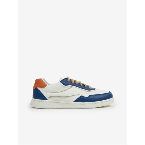 Geox Blue and White Mens Sneakers - Men Slike