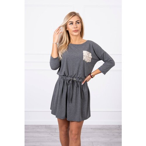 Kesi Dress with graphite pocket Slike