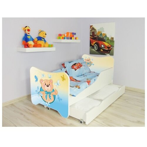  krevet za dete sa fiokom happy kitty small taddy 160X80 Cene