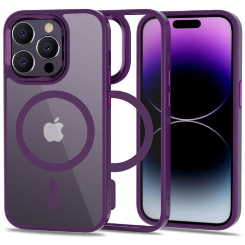 TECH-PROTECT Magmat MagSafe ovitek za iPhone 14 Pro, Deep Purple Cene