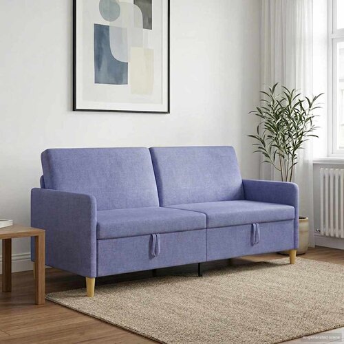 SOFA s pohranom Traper plava 192 x 78 x 87 cm Poliester Cijene