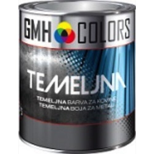 GMH COLORS barva za kovino temeljna 0,75 l, siva Slike