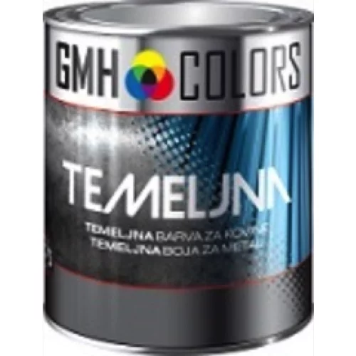 GMH COLORS barva za kovino temeljna 0,75 l, siva