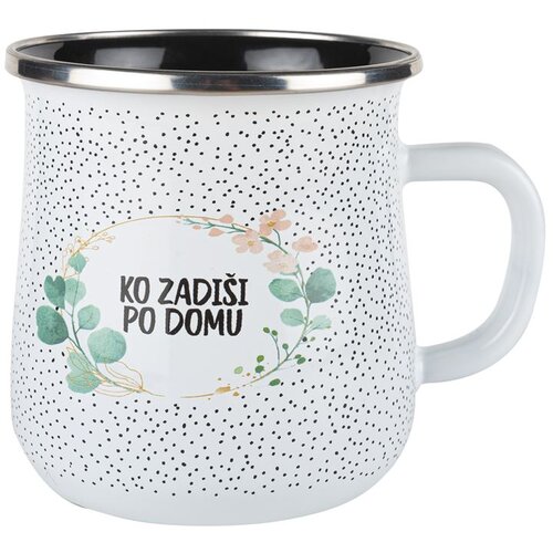 Alpeks Home ALPEKSHOME, LONČEK BELLY, KO ZADI&amp;Scaron;I PO DOMU, 10 CM, 0.72 L, 1 KOS, (5000194467) Slike