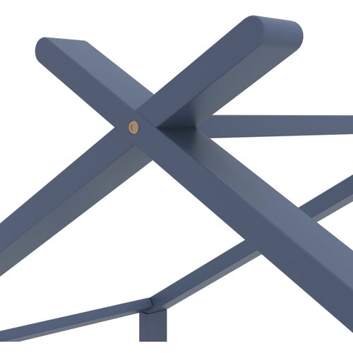  Okvir za dječji krevet od masivne borovine sivi 70 x 140 cm Slike