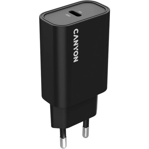 Canyon charger OnCharge 30CL Max Power 30W 1xPD EU Black ( CNE-CHA30CLB ) Cene