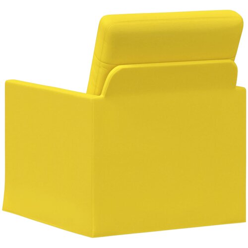  Fotelja Svijetlo žuta 70 x 81 x 82 cm Tkanina Slike
