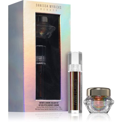 Danessa Myricks Beauty Infinite Chrome Holiday Kit set dekorativne kozmetike za lice i oči Slike