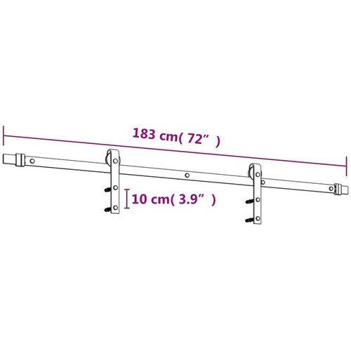  Klizna vrata Prirodna i bijela 70 x 210 cm Čvrsta borovina Slike