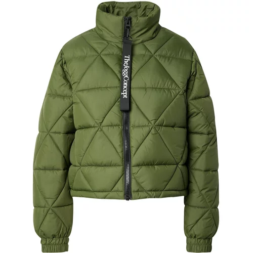 The Jogg Concept Prijelazna jakna 'CARLA' sivkasto zelena
