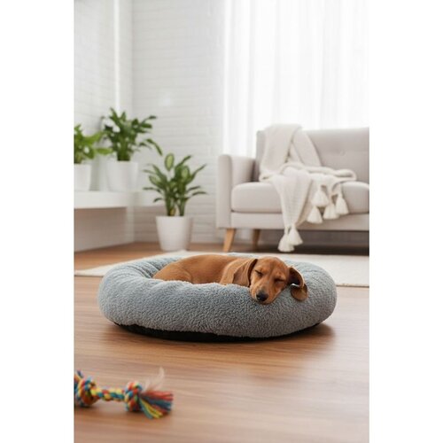 Paws &amp;amp;amp; Whiskers krevet za kućne ljubimce Scarecrow, 75 &amp;times; 75 &amp;times; 18 cm, siva Slike