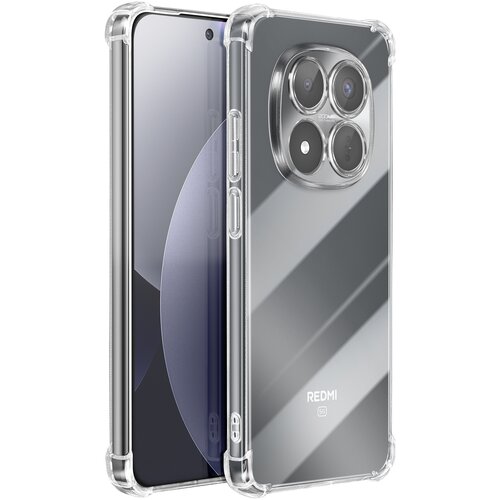 Oem Mayaxess, Silikonska za&scaron;čita za Redmi Note 15 Pro Plus 5G z okrepljeni kotički anti&scaron;ok, Prozorna, (5000274540) Cene