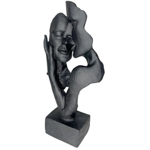  Stoni ukras 29x9x17 cm smola/crna Slike