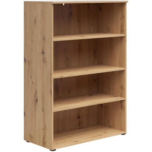 CARRYHOME regal 80/115/40 cm hrast artisan Slike