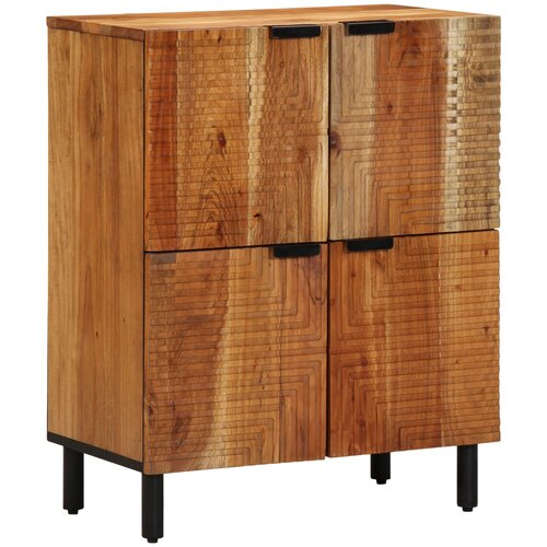 vidaXL Stranski odbor 60x33x75 cm Trden les akacije, (22094640) Cene