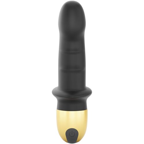 Dorcel Mini Lover 2.0 - vibrator na baterije, G-točka (crno-zlatni) Slike