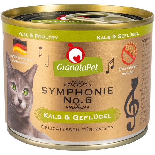  Varčno pakiranje GranataPet Symphonie 12 x 200 g - Teletina & perutnina Cijene