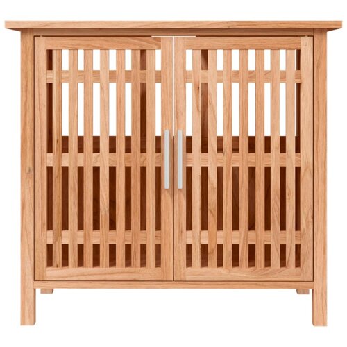 vidaXL Kopalni&scaron;ka omarica za umivalnik 66x29x61,5 cm trdna orehovina Cene