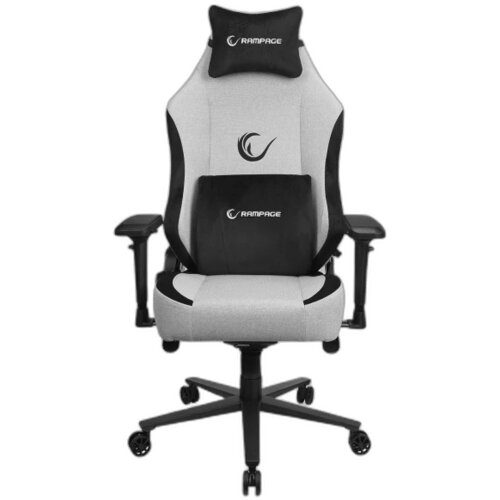 Oblivion gaming oprema Stolica gaming Rampage KL-R72 WOOF High Level sivo/crna 37871 Cene