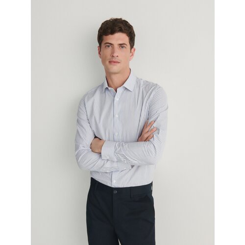 Reserved - Slim fit ko&amp;scaron;ulja - akvamarin Slike