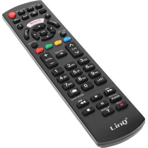 LINQ Univerzalni daljinski upravljalnik za TV Panasonic z dosegom 8m, Črna, (5000277390) Cene