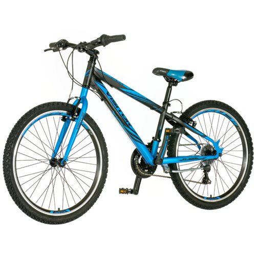 Visitor FOX248 24&amp;quot;/13&amp;quot; FOX CRNO PLAVI V-BRAKE - dečiji bicikli Slike