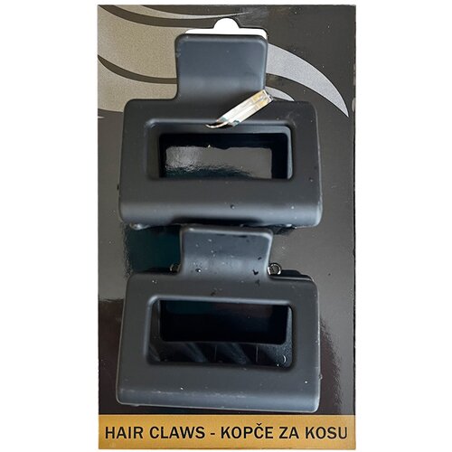  Kopče za kosu - male - Crna Slike