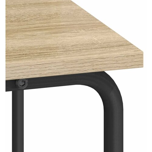  Stol s pohranom Hrast sonoma 100 x 50 x 91 cm - Hrast sonoma 100 x 50 x 91 cm Slike