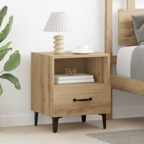  Noćni ormar s ladicama 2 pcs Umjetnički hrast 40 x 35 x 47,5 cm Cijene