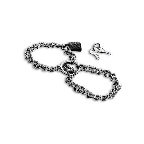 Metal Hard STEEL CHAIN CUFFS Cene