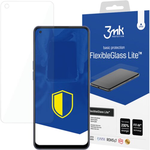 3mk OVITEK IZ KALJENEGA STEKLA FLEXIBLEGLASS LITE ZA OPPO A96 5G, (22000363) Slike