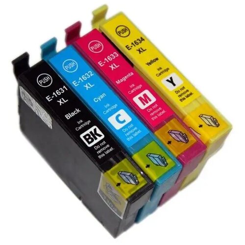 Toner123 Komplet Epson 16XL / C13T16364010 / Workforce WF 2010, 2510, 2520, 2530, 2540 kompatibilne kartu&amp;scaron;e (4) - črna, cyan, magenta, rumena, (20416683) Slike