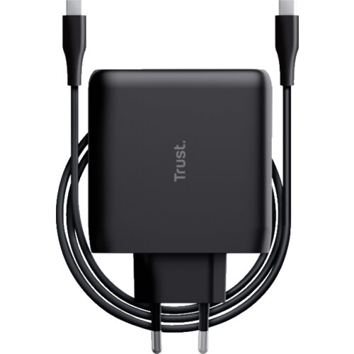 Trust Maxo 100W/USB-C/laptop/smartphone/tablet/2m USB-C kabel/crna punjač ( 24818 ) Cene