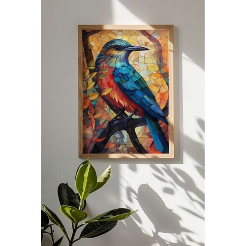 Wallity Uokvirena slika Mscartmdl17, 33x48 cm Cene