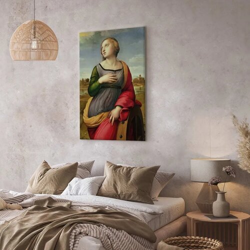  Slika - Rafael Santi &amp;ndash; St. Catherine of Alexandria 20x30 Premium Print Slike