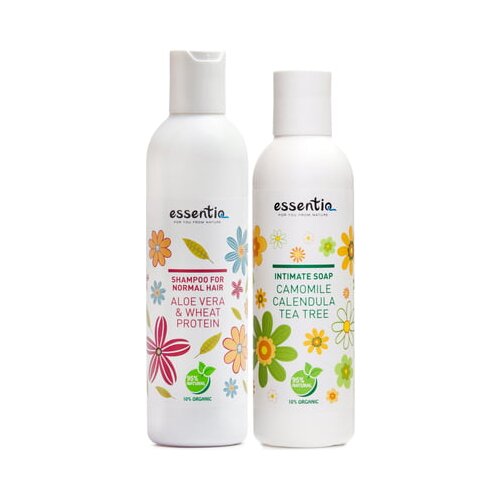 Essentiq Čistilen set Hair & Body Cene