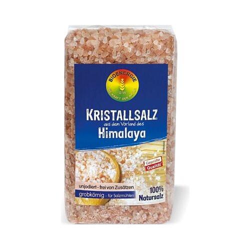 Bioenergie Himalajska kristalna sol - groba - 500g celul-vrečka Slike