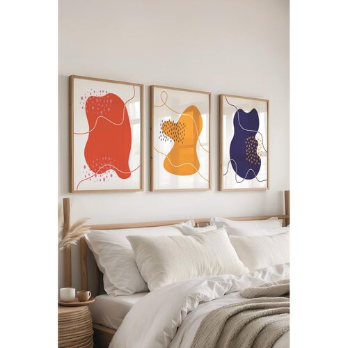 WALLXPERT &Ccedil;-300640 - 3040 set dekorativnih slika (3 komada) Cene
