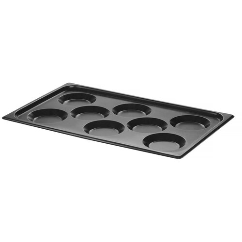 Hendi Posuda s neprianjajućim premazom CONVECTOMAT PLATO ZA JAJA, GN 1/1, Crna, 530x325x(H)26mm Slike