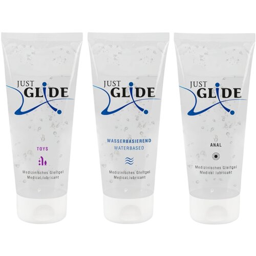 Just Glide Komplet lubrikantov (3x200ml) Cene