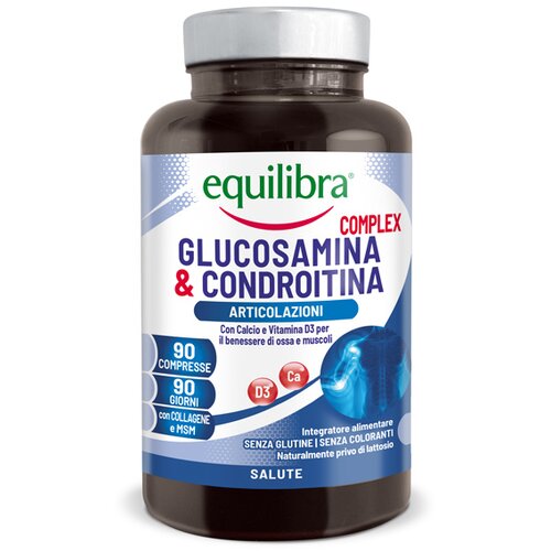 Equilibra Glucosamina &amp;amp; Condroitina 90tab/144gr Slike