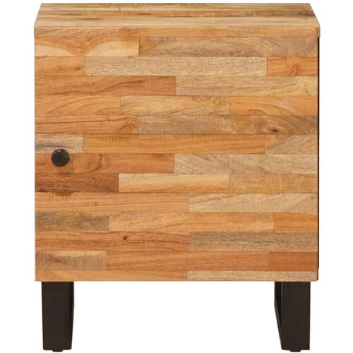  Noćni ormar 2 pcs Smeđa 40 x 33 5 x 46 cm Čvrsto drvo manga Slike
