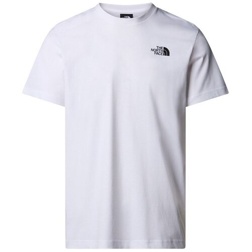 The North Face Majice s kratkimi rokavi NF0A89FPFN41 Bela Slike