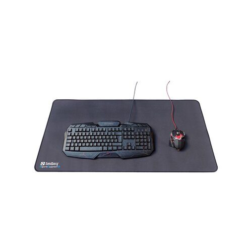 Sandberg Gamer Desk Pad XXXL (90x45) podloga za miško, črna Cene
