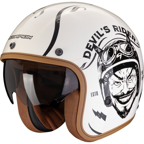 Scorpion Belfast evo romeo cream-black Cene