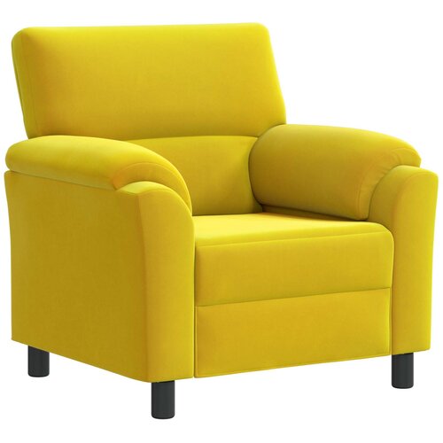 SOFA Žuta 94 x 85 x 93 cm Baršun Cene