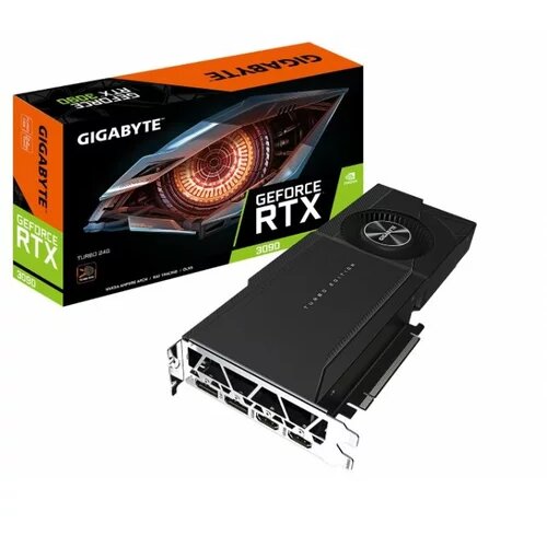 Gigabyte GeForce RTX 3090 TURBO 24GB GDDR6X 384-bit - GV-N3090TURBO-24GD grafička kartica Slike